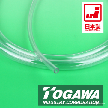 Flexibler und transparenter Vinyl-PVC-Schlauch. Hergestellt von Togawa Industry. Made in Japan (PVC-Schlauch)